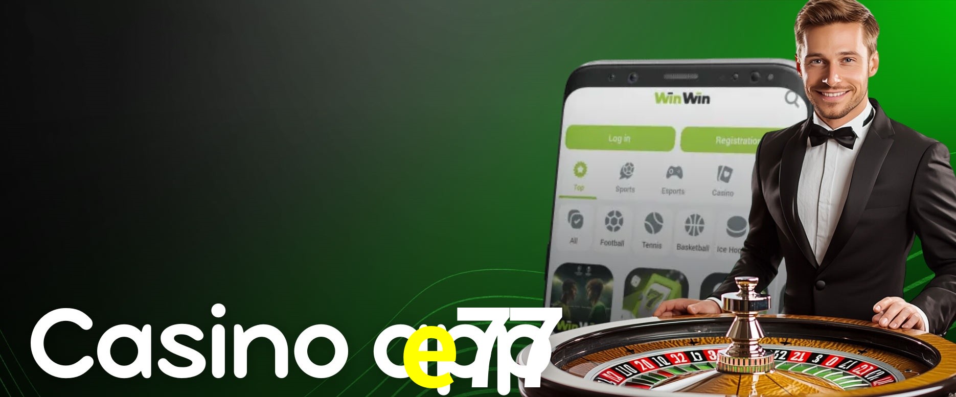 APP oficial da e77 para mobile